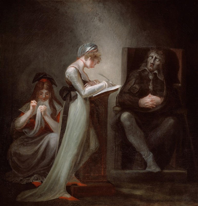 Henry Fuseli - Milton Dictating to His Daughter