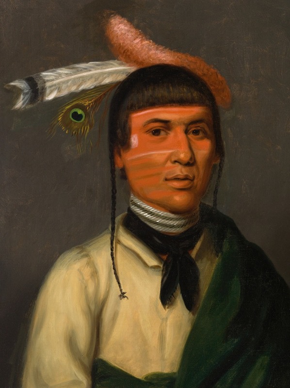 Henry Inman - No-Tin (Wind), a Chippewa Chief