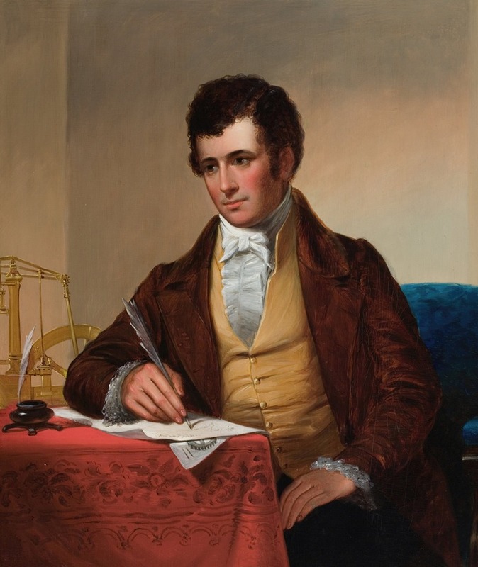 James H. Cafferty - Portrait of Robert Fulton