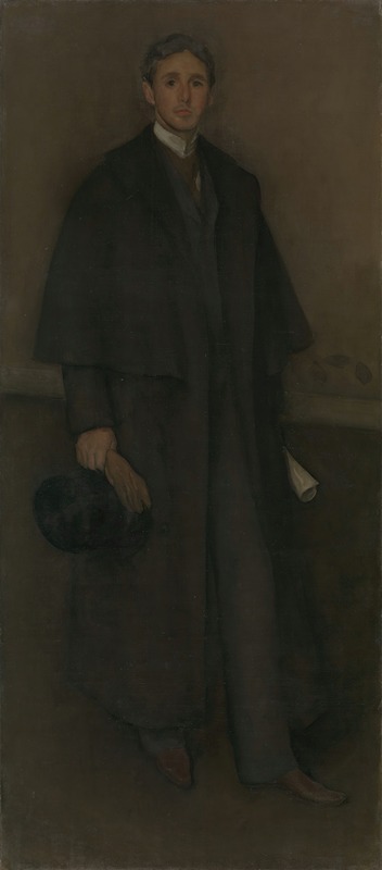 James Abbott McNeill Whistler - Arrangement in Flesh Color and Brown; Portrait of Arthur Jerome Eddy