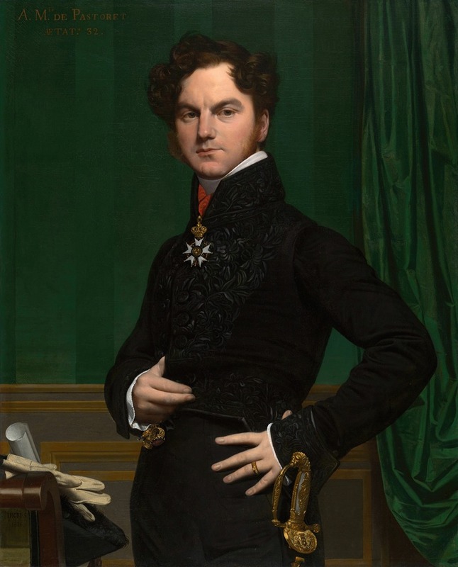 Jean Auguste Dominique Ingres - Amédée-David, the Comte de Pastoret