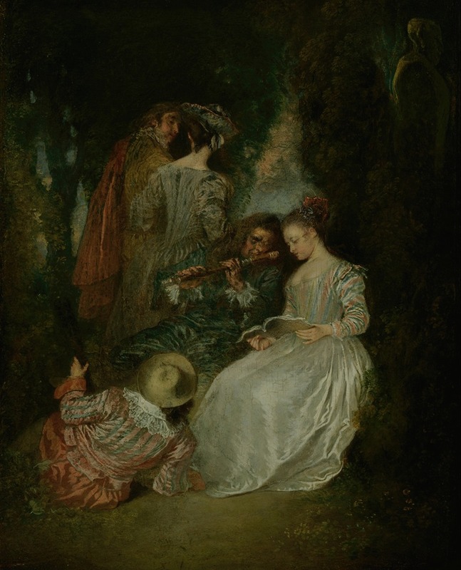 Jean-Antoine Watteau - The Perfect Accord