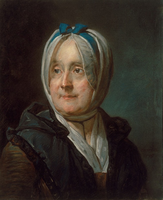 Jean-Baptiste-Siméon Chardin - Portrait of Madame Chardin