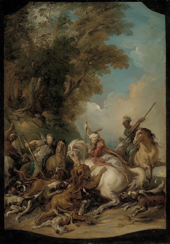 Jean-François de Troy - The Lion Hunt