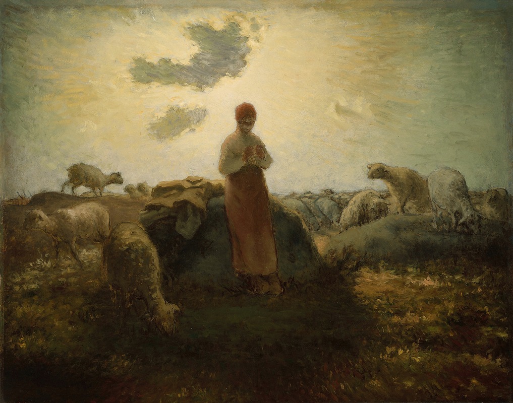 Jean-François Millet - The Keeper of the Herd