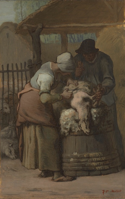 Jean-François Millet - The Sheepshearers