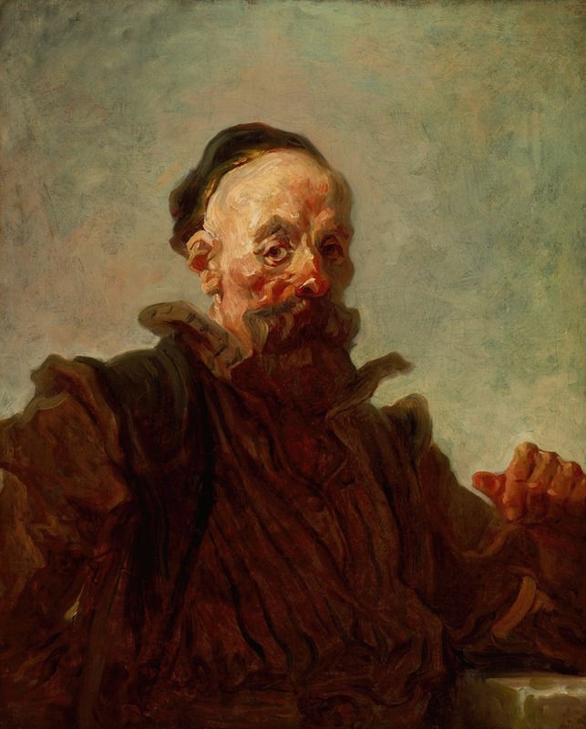 Jean-Honoré Fragonard - Portrait of a Man in Costume
