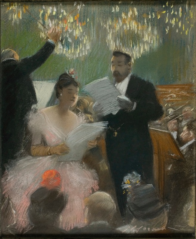 Jean-Louis Forain - The Orchestra