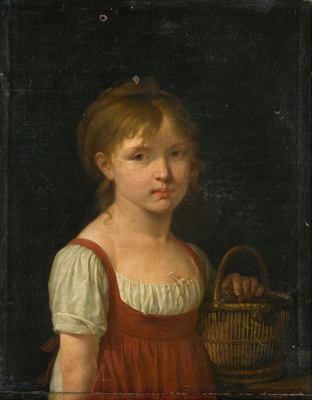 Jeanne Elisabeth Chaudet - Portrait of a girl