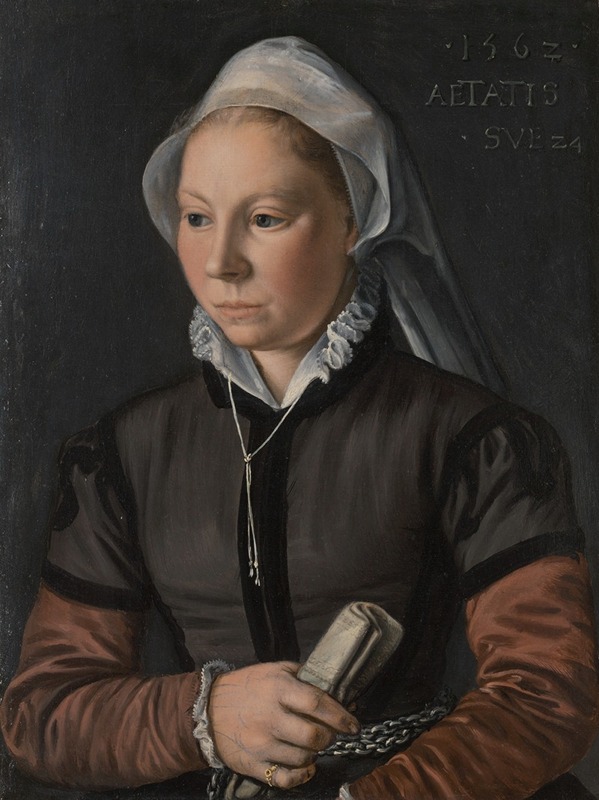 Joachim Beuckelaer - Portrait of a Young Woman