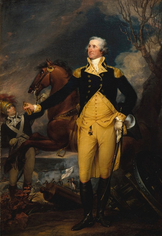 John Trumbull - George Washington before the Battle of Trenton