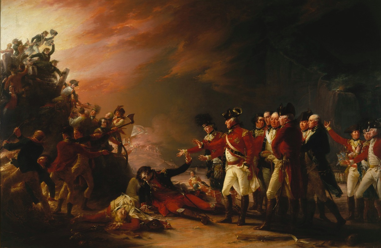 John Trumbull - The Sortie Made by the Garrison of Gibraltar