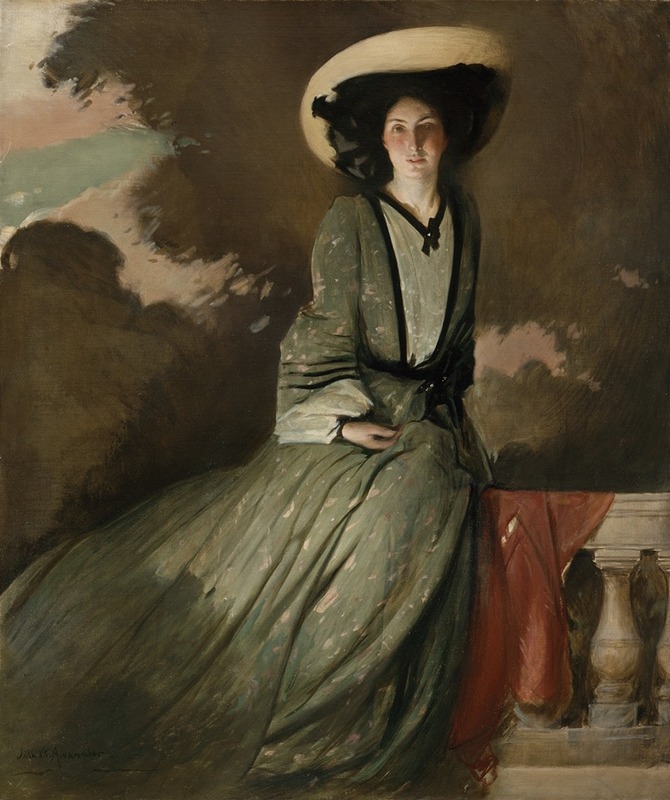 John White Alexander - Portrait of Mrs. John White Alexander