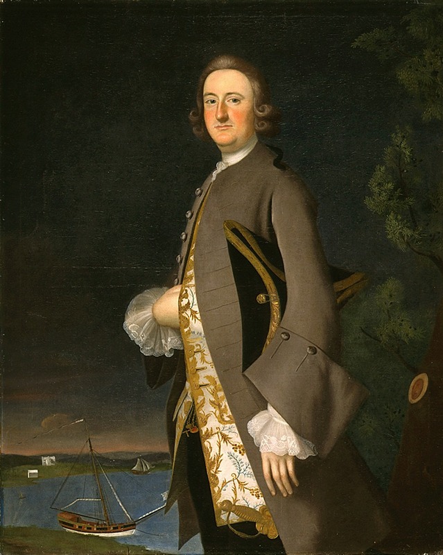 Joseph Blackburn - Portrait of Captain John Pigott