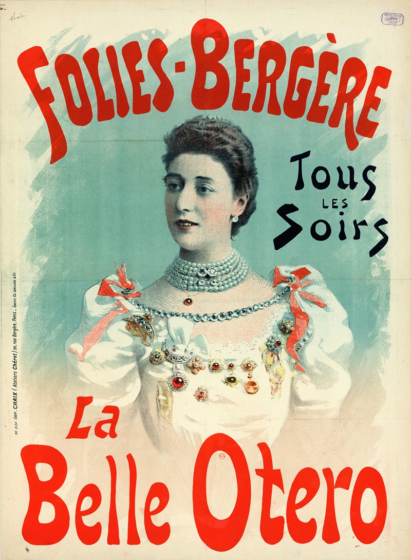 Anonymous - La Belle Otero aux Folies Bergère