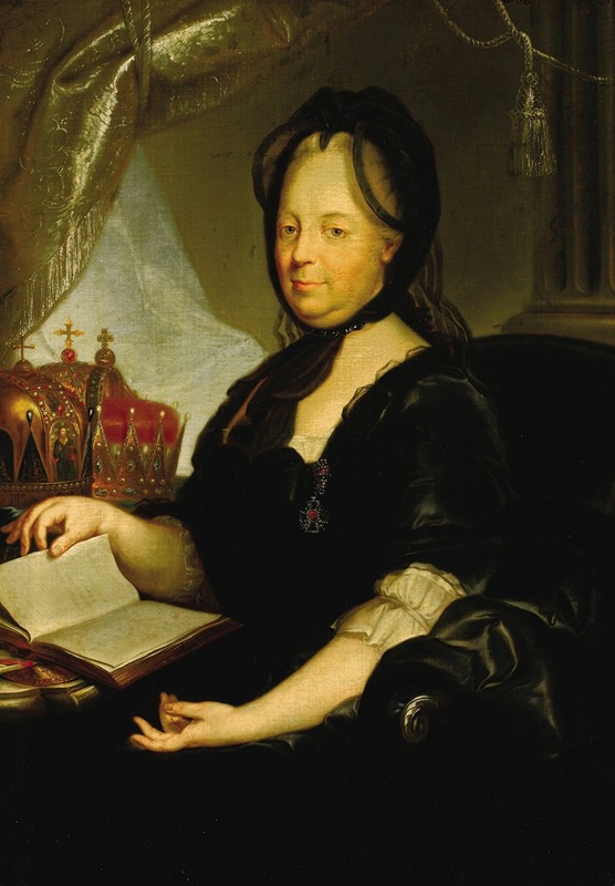 Martin van Meytens - Portrait of Catherine the Great