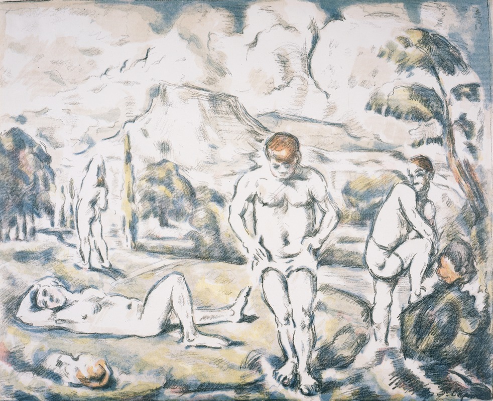 Paul Cézanne - The Bathers