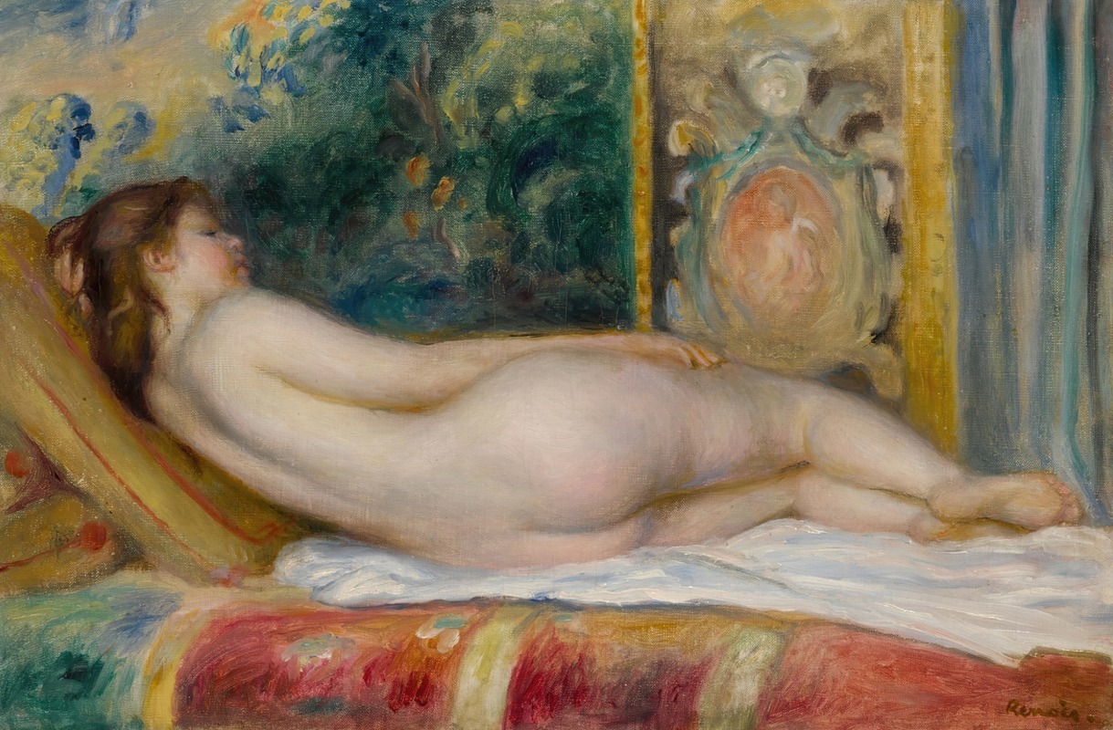 Pierre-Auguste Renoir - Femme nue couchée