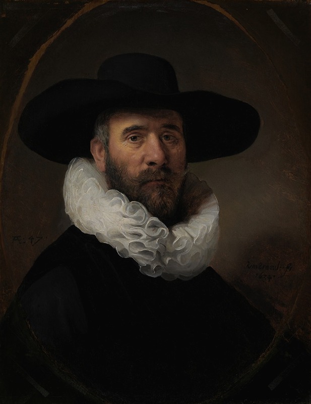 Rembrandt van Rijn - Portrait of Dirck Jansz. Pesser