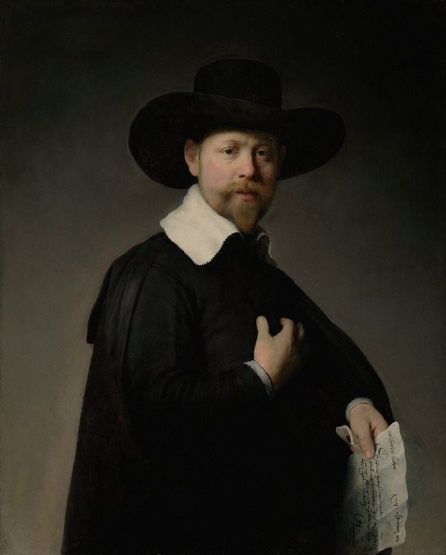 Rembrandt van Rijn - Portrait of Marten Looten