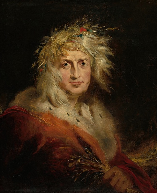 Richard Westall - David Garrick as King Lear