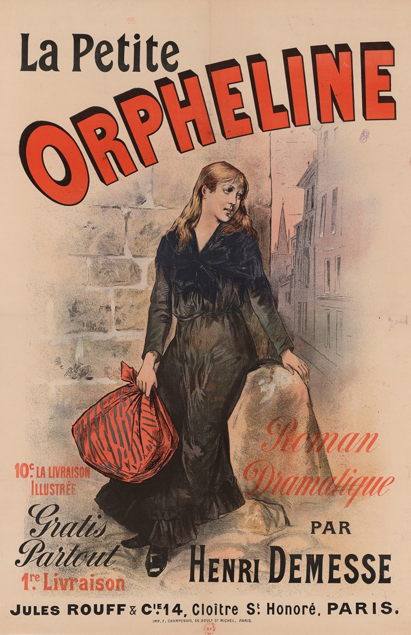 Anonymous - La petite orpheline