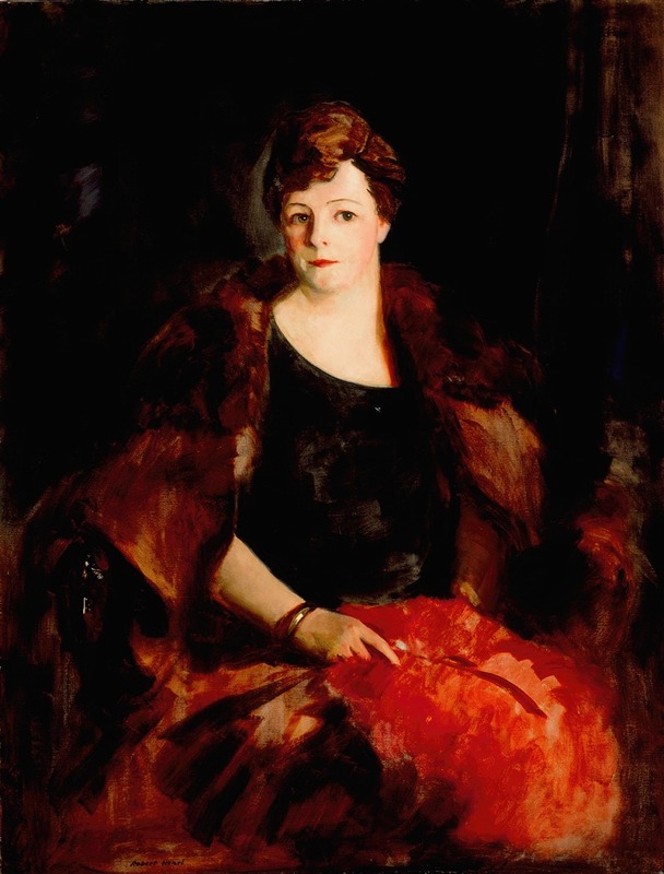 Robert Henri - Portrait of Mrs. William Preston Harrison