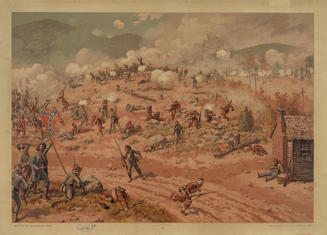 Thure de Thulstrup - Battle of Allatoona Pass