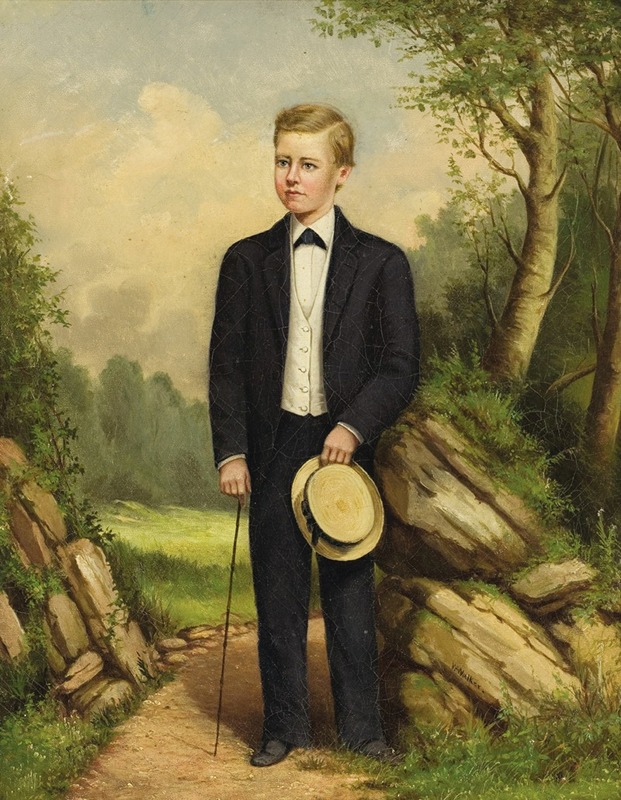 William Aiken Walker - Portrait of a Boy