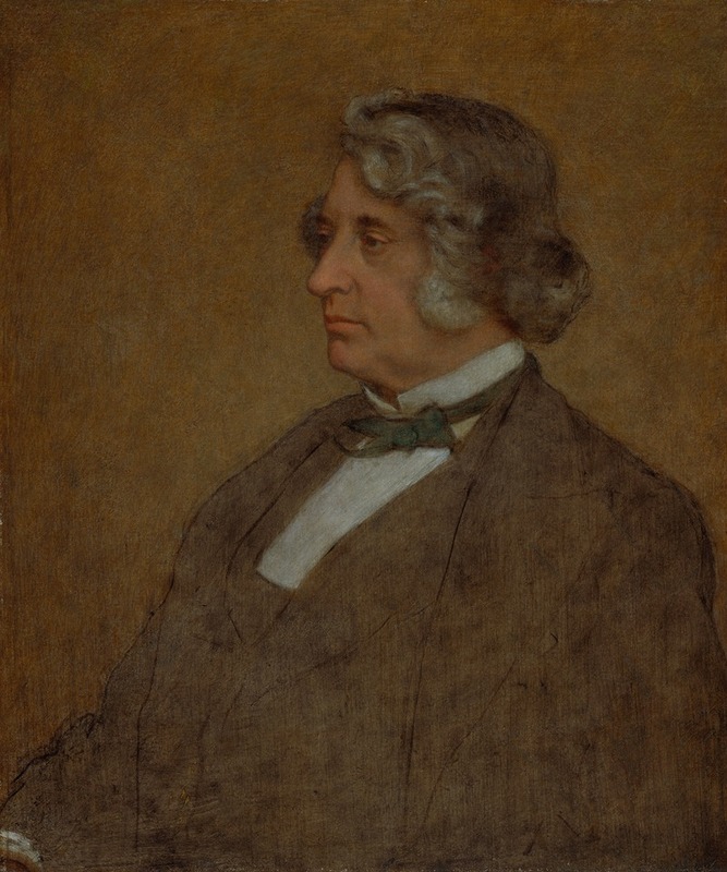 William Page - Portrait of Senator Charles Sumner