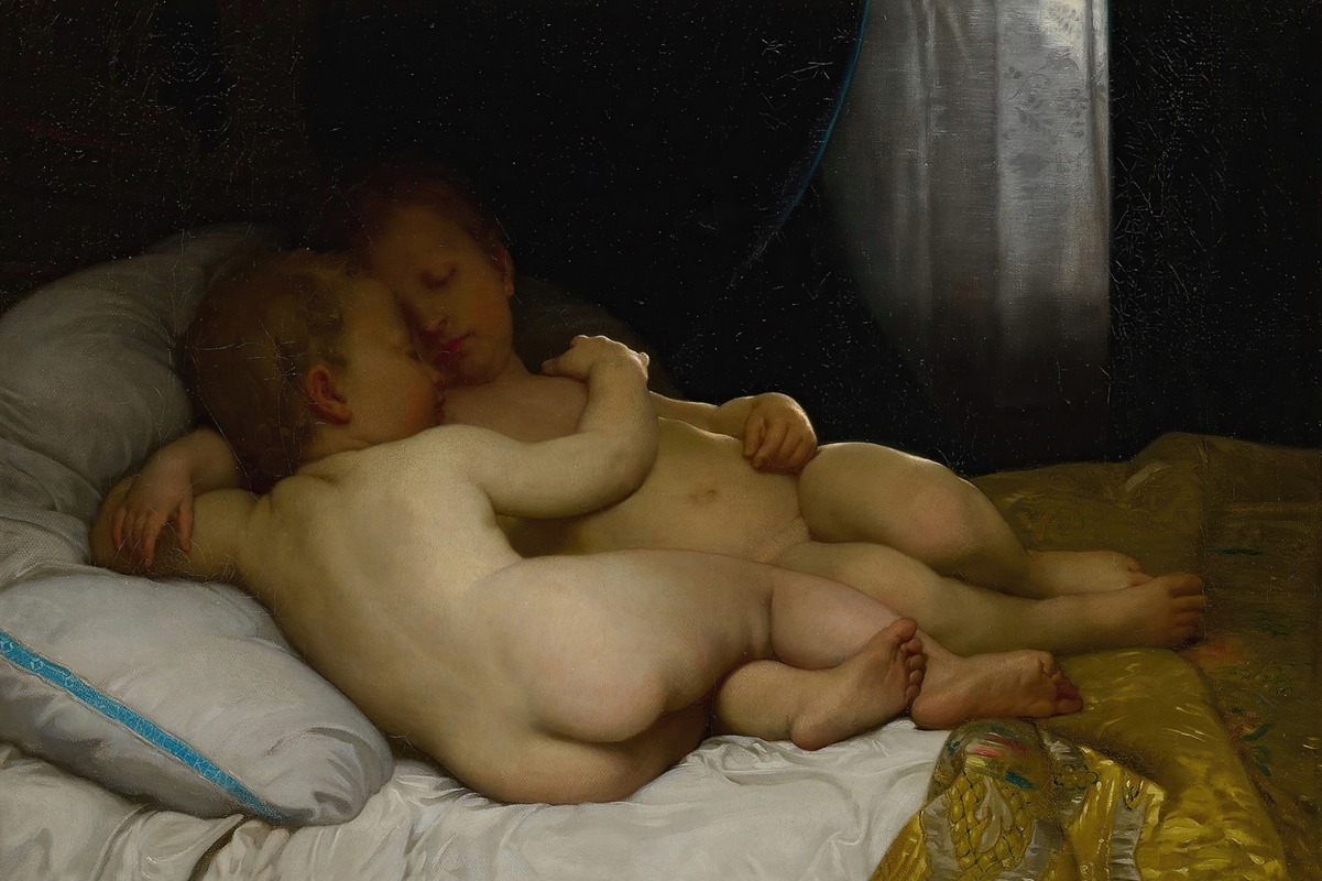 William Bouguereau - Les enfants endormis