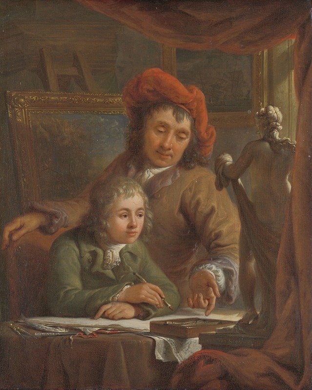 Abraham Van Strij - The Drawing Lesson