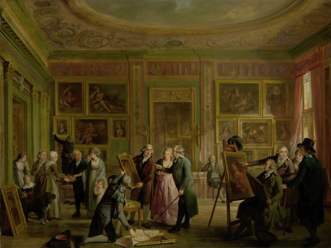 Adriaan de Lelie - The Art Gallery of Josephus Augustinus Brentano