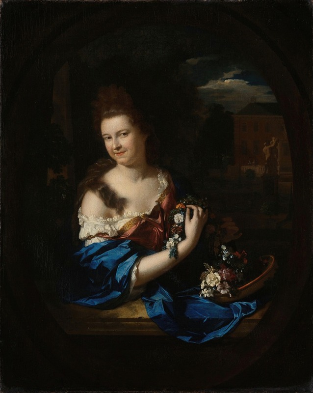 Adriaen van der Werff - Portrait of Margaretha Rendorp, Wife of Jan van de Poll