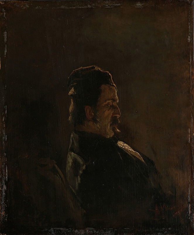 Anton Mauve - Portrait of Pieter Frederik van Os, Painter