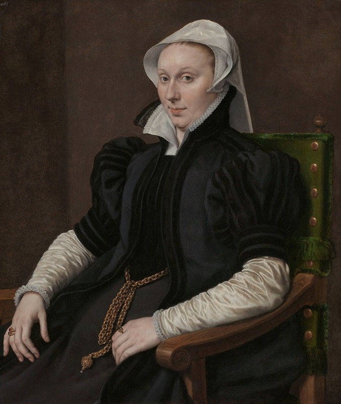 Antonis Mor - Portrait of Anne Fernely