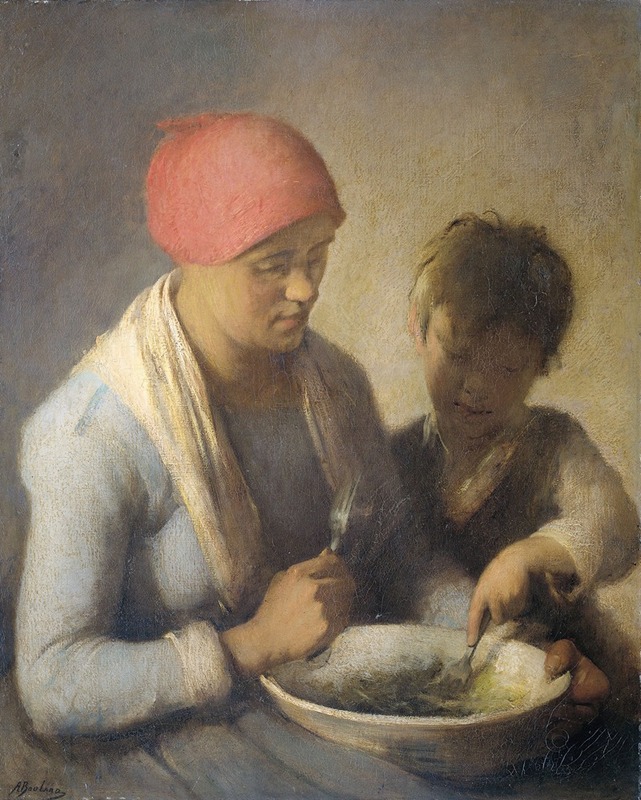 Auguste Boulard - The Meal