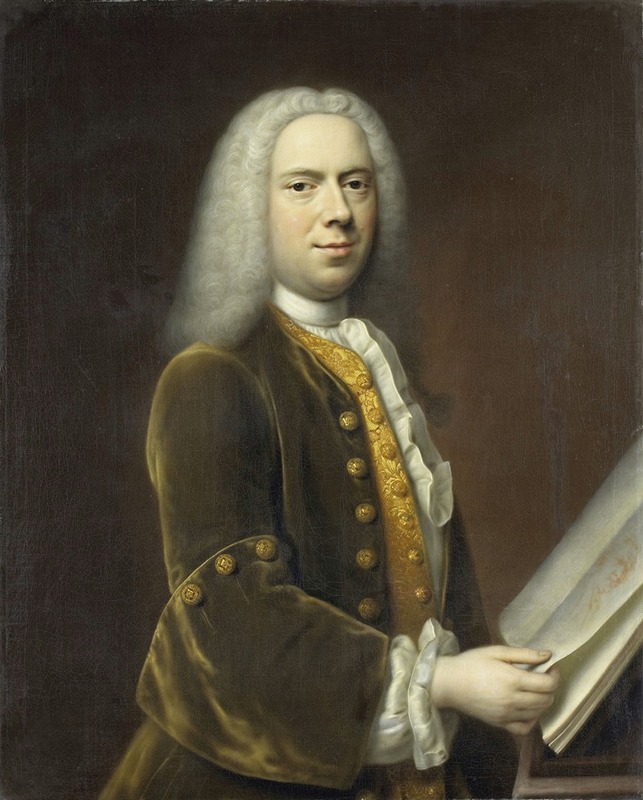 Balthasar Denner - Portrait of a Man, probably Cornelis Troost (1696-1750)
