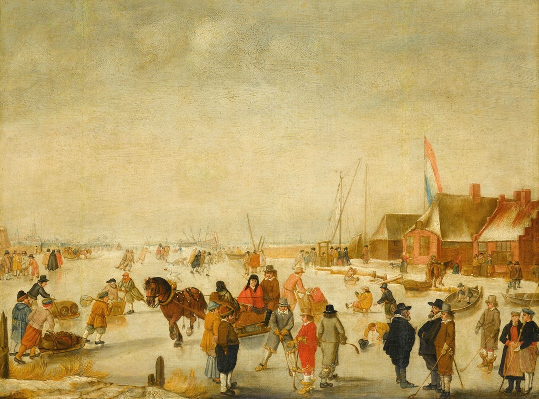 Barend Avercamp - Enjoying the Ice