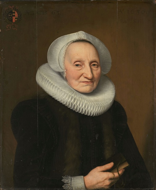 Bartholomäus Sarburgh - Portrait of Belia Claesdr (1566-in or after 1652)
