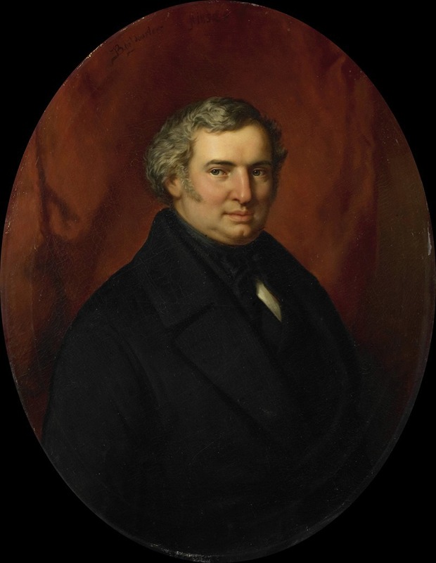 Bastiaan De Poorter - Posthumous Portrait of Hendrik André Cornelis Tierens, City Functionary of Heusden