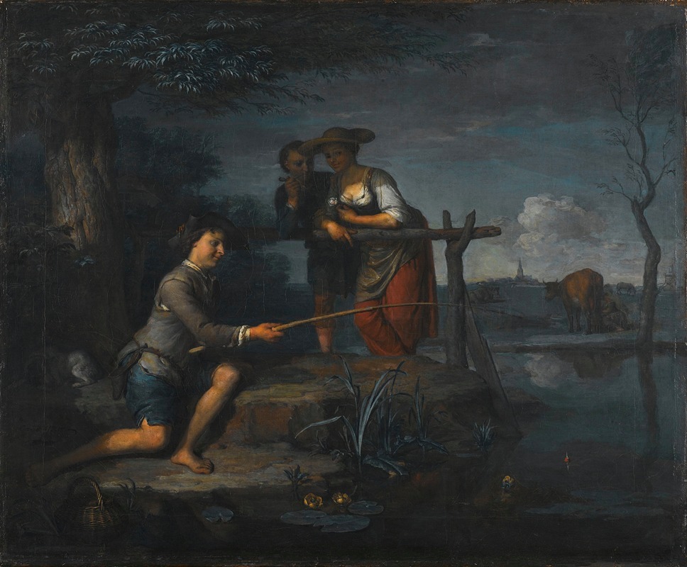 Carel de Moor II - The Angler