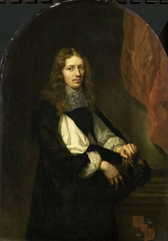 Caspar Netscher - Portrait of Pieter de Graeff (1638-1707), lord of Zuid-Polsbroek, Purmerland, and Ilpendam. Alderman of Amsterdam