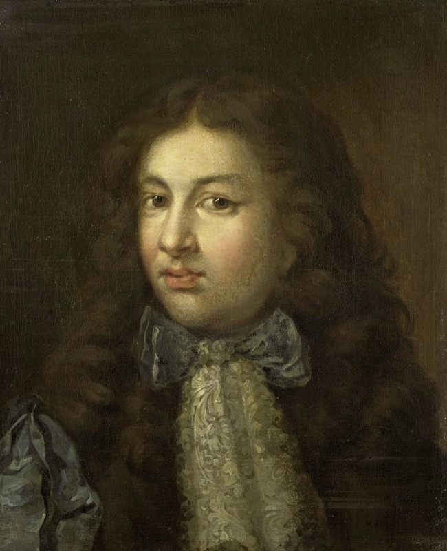 Caspar Netscher - Portrait of Thedoor Netscher (1661-1728), the Artist’s Oldest Son