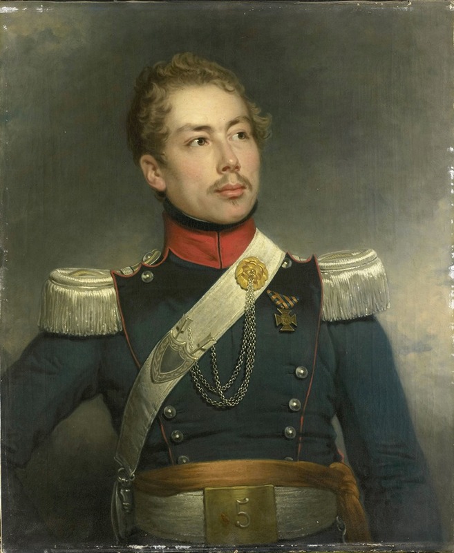 Charles Howard Hodges - Christian Edouard Fraser (1812-79), Second Lieutenant of the 5th Dragoon Regiment