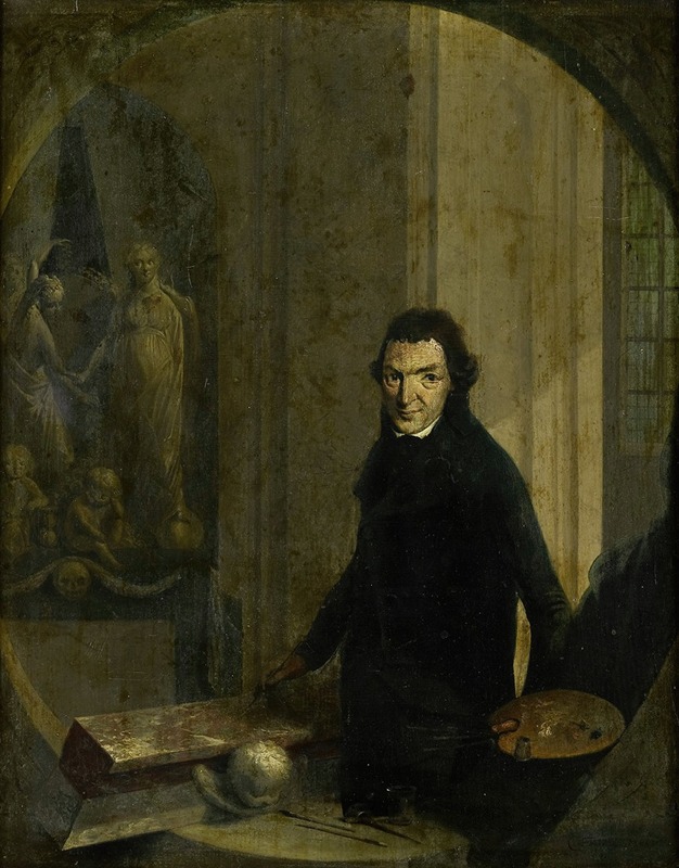 Christoffel Frederik Franck - Self Portrait