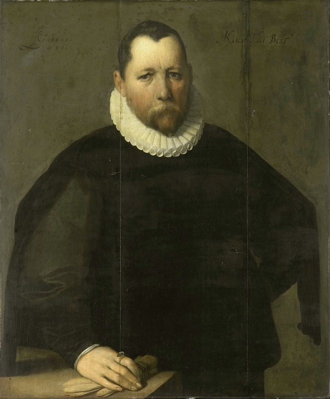 Cornelis Cornelisz Van Haarlem - Pieter Jansz Kies (c 1536-97). Burgomaster of Haarlem