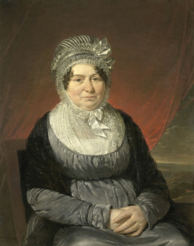 Cornelis Kruseman - Mrs Brak-Haskenhoff