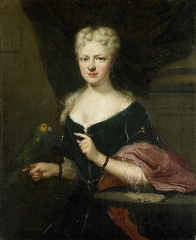 Cornelis Troost - Portrait of Maria Magdalena Stavenisse, Wife of Jacob de Witte of Elkerzee, Councilor of Zierikzee