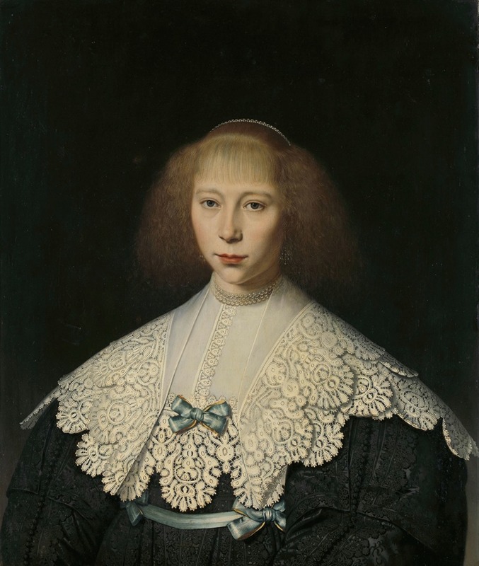 Dirck Dircksz. van Santvoort - Agatha Geelvinck (1617-38). First wife of Frederik Dircksz Alewijn